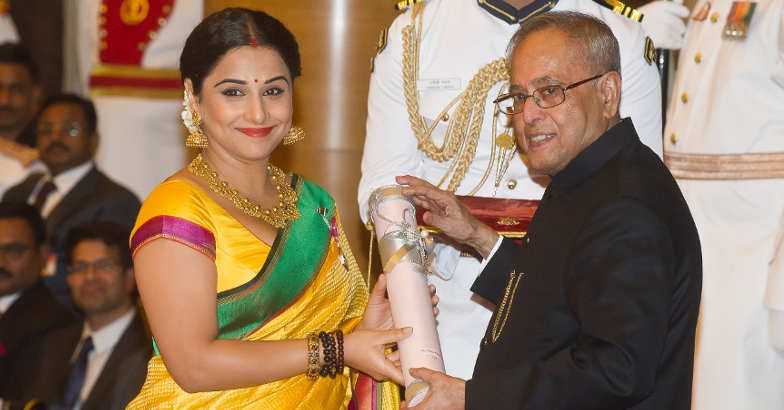 Vidya Balan says she will not return her National Award