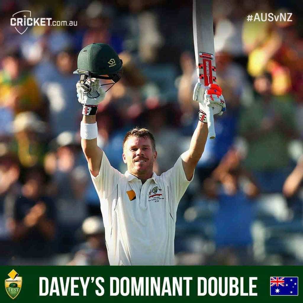 David Warner: Australian Batsman Scores Record Double Century in Test Against New Zealand