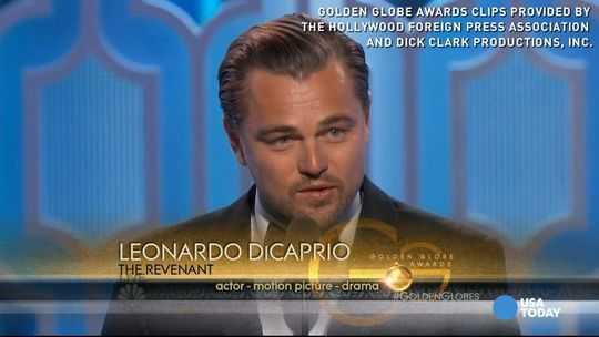 Golden Globes: Big Night for The Revenant and Leonardo DiCaprio