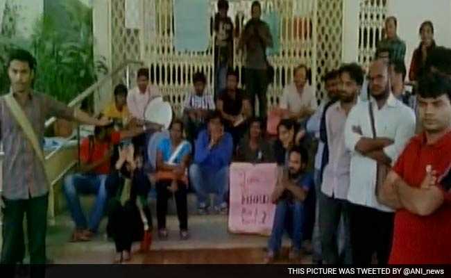 Protests At Hyderabad University After Suicide By Scholar Thrown From Hostel