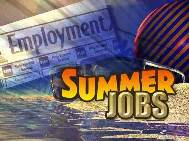 Student summer jobs to be grabbed