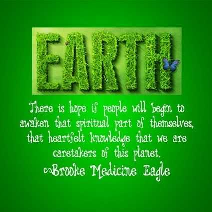 earth day slogan or quote
