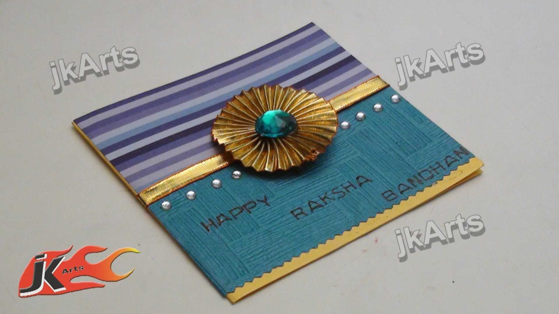 handmade greeting cards for raksha bandhan