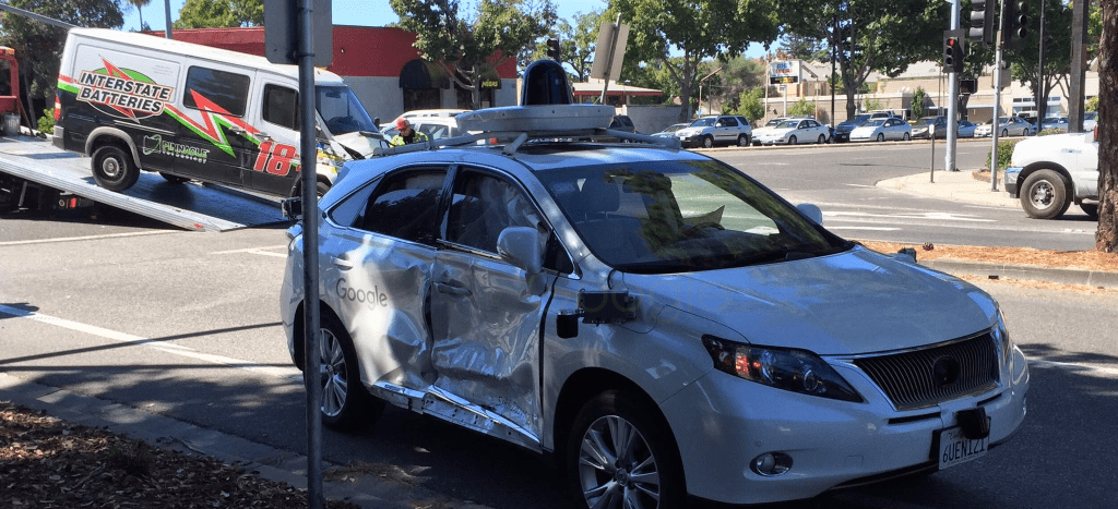 Google's Self Driving Car Involved In An Road Accident In US