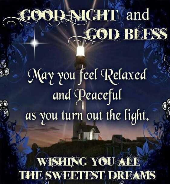 Good Night God Bless Quotes Prayer for Friends and Family - Todayz News
