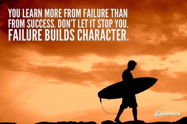 inspirational quotes about success and failure