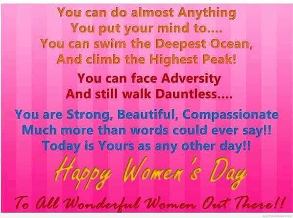 quotes on women's day in english