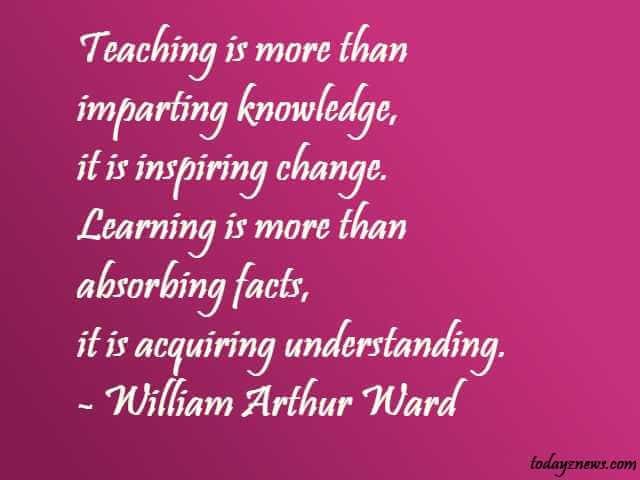 inspirational quotes for teachers with explanation