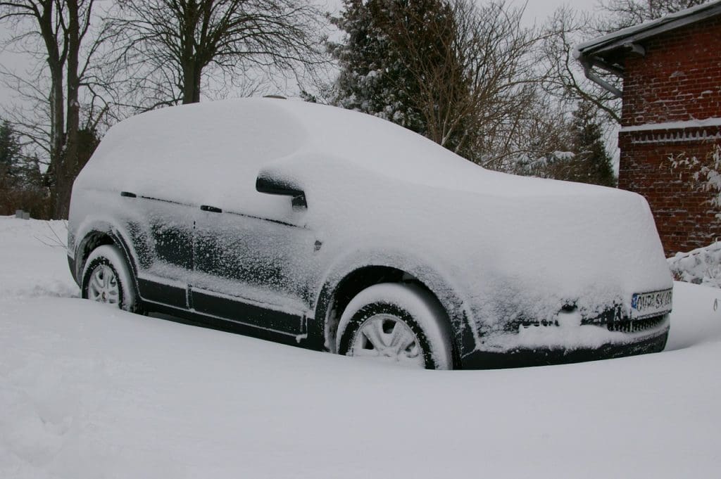 car during the winter months