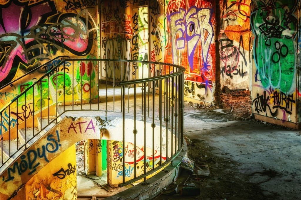 Is graffiti vandalism?